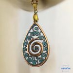 ANAN, fülbevaló, nyaklánc, Kelta Spirál
