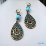 ANAN, fülbevaló, nyaklánc, Kelta Spirál