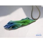 ANAN, művészi medál, polimer agyag ékszer, Titkos Liget