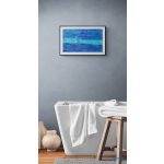 Kép, Fülöp Antal festmény, olaj, Fabriano Tela olajkarton, 50x30 cm, cím: Azonosulás