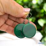 ANAN, művészi medál, fülbevaló, polimer agyag ékszer, Az Erdő Szíve