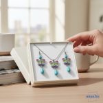 ANAN, fülbevaló, nyaklánc, Perzsa Pille