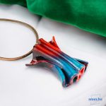 ANAN, művészi medál, polimer agyag ékszer, Titkok Hajnala