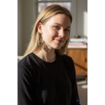 ANAN, hangsúlyos fülbevaló, egyedi, gyöngyékszer, Triskele