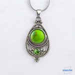 ANAN, fülbevaló, nyaklánc, zöld, Marrakesh Meséje