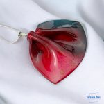 ANAN, művészi medál, polimer agyag ékszer, Karibi Szenvedély