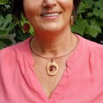 Fa nyaklánc, környezetbarát, újrahasznosított fa, uszadékfa, medál, nyaklánc, rozsdamentes, környezettudatos ékszer