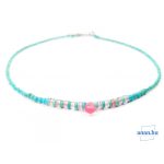 ANAN, türkiz, turmalin, nyaklánc, fülbevaló, tengeri csillag kollekció, Apró Csoda