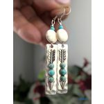 ANAN, egyedi tervezésű fülbevaló, tengeri csillag kollekció, Nyári ég