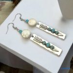 ANAN, egyedi tervezésű fülbevaló, tengeri csillag kollekció, Nyári ég