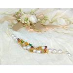 Antiallergén ékszer, ásvány, ékszer,  egyedi, kézműves, fémmentes, ásvány nyaklánc, ásvány karkötő