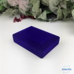 Kék bársony díszdoboz