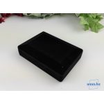 Fekete bársony díszdoboz