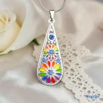 ANAN, fülbevaló, nyaklánc, színes, Csodás India