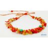  Ásvány nyaklánc, jáde, korall, achát, howlit, hipoallergén ékszer
