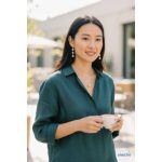 ANAN, antiallergén ékszer szett, édesvízi tenyésztett gyöngy, pasztell rózsaszín, Pearl