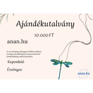 Ajándékutalvány 10.000,-Ft értékben