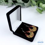 Fekete bársony díszdoboz