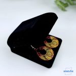 Fekete bársony díszdoboz