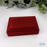 Bordópiros bársony díszdoboz    