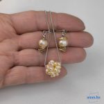 ANAN, antiallergén ékszer, édesvízi tenyésztett gyöngy, Púder