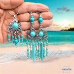 ANAN, egyedi tervezésű, fülbevaló, nyaklánc, tengeri csillag kollekció, Tenger varázsa