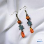 ANAN, egyedi tervezésű, fülbevaló, civilizációk ragyogása kollekció, Titanilla