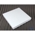 Nagyméretű, levehető tetejű díszdoboz, fehér